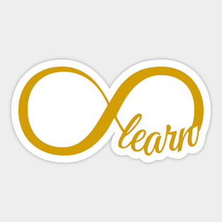 Infinite Learning Sticker